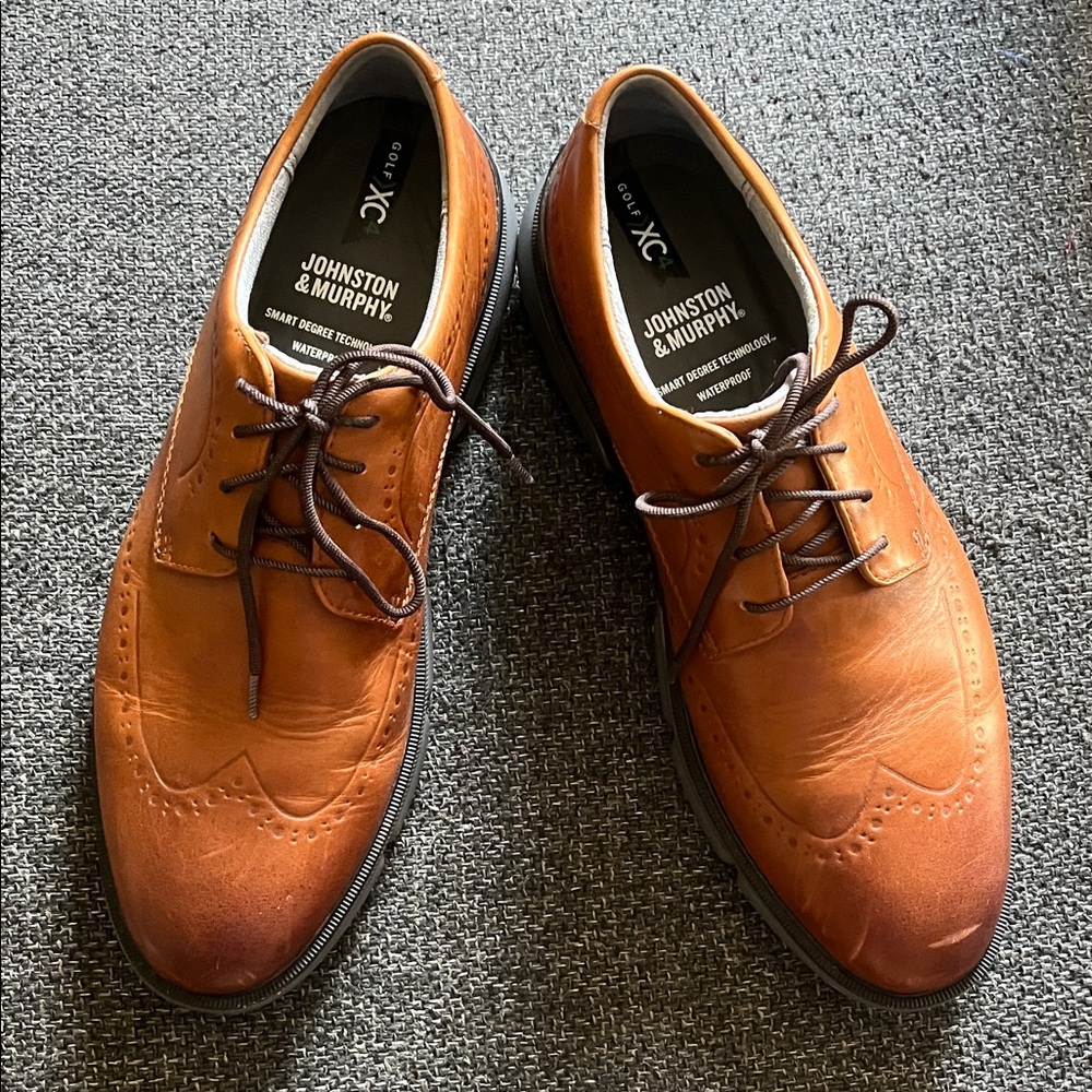Johnston & Murphy Men's Brown Oxford